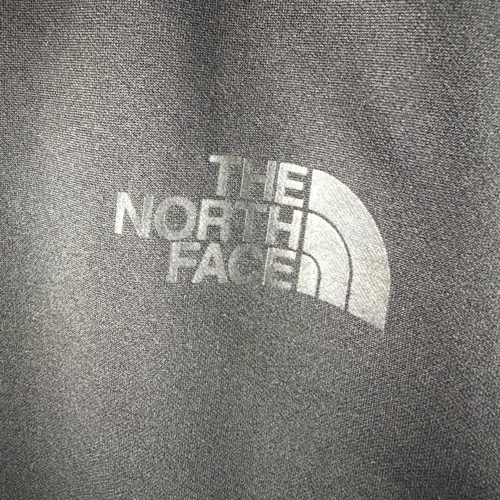 The North Face Mens L Black Full Zip Hoodie FBI Logo Thumb Hole